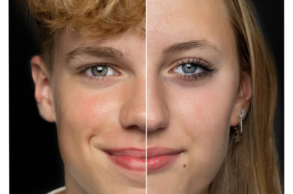 SEM & EMMA || Split Face Portret